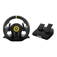 Ant Esports GW180 Corsa Racing Wheel & Pedal Set with Windows PC, PS3, PS4, Xbox One, Xbox Series X|S, Nintendo Switch – Carbon Black